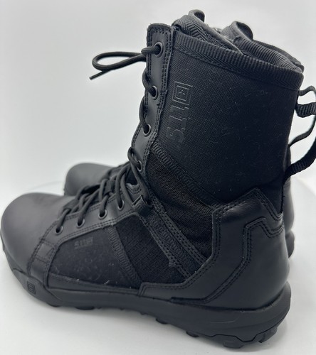 5.11 Tactical AT 8 Side 019 Black -R Men's Zip Boot Style 12431ABR GCB Size 11 - Picture 5 of 8