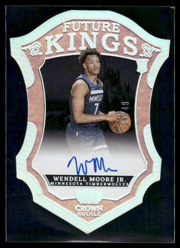 Panini Crown Royale 2022-23 #FKS-WMJ Wendell Moore Jr. Future Kings #/49 - Imagen 1 de 2