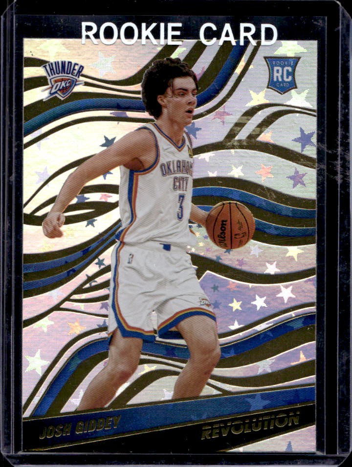 2021-22 Panini Revolution Josh Giddey RC Astro Rookie #111 Thunder