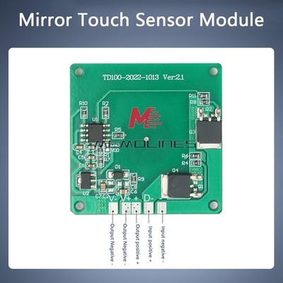 Touch Sensor Switch LED Light Smart Glass Capacitive Light Sensor Module 12V 24V