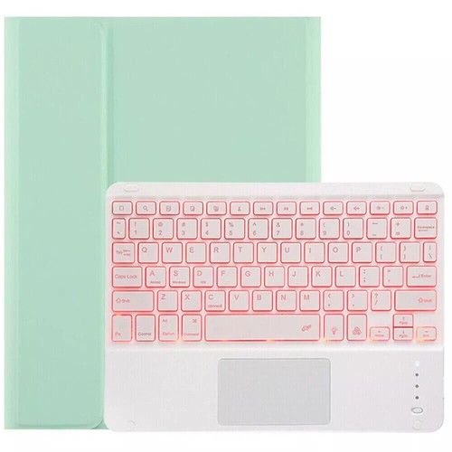 Hintergrundbeleuchtung Touchpad Tastatur Hülle Maus für iPad 7/8/9/10/11. Gen A16 Air M3 2025 - Bild 39 von 46