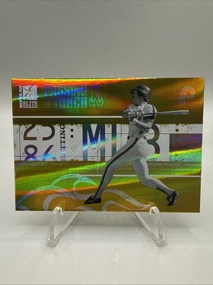 2005 Donruss Elite MIKE SCHMIDT Passing the Torch Gold /100 #PT-23