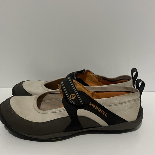 Merrell Barefoot Pure Glove Acacia Shoes Women’s 6 Vibram Sole Ivory multi strap - 第 8/15 張圖片