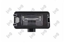 Kennzeichenbeleuchtung Kennzeichenleuchte für VW Polo III Classic 95-15 Abakus