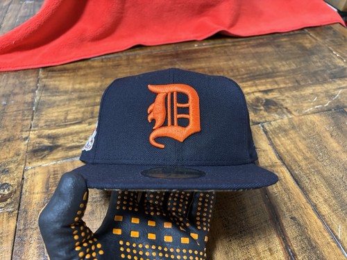 MyFitteds Detroit Tigers Forbes Field Navy New Era Fitted 7 3/4 Tiger Camo UV - Picture 15 of 24