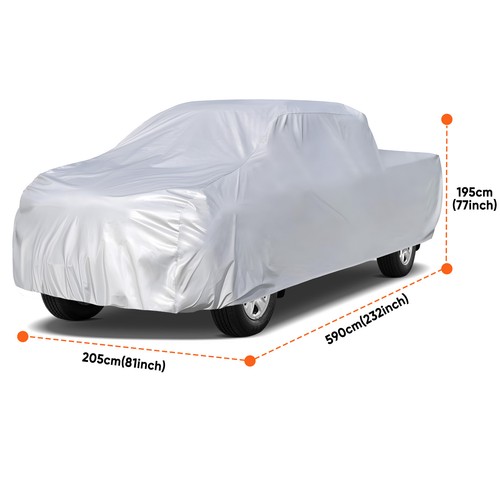 M Pickup Truck Car Cover For Chevrolet Silverado 1500 LT/LTZ/RST Crew Cab 5.8ft - Picture 11 of 12