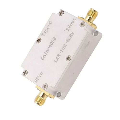 Amplifier 40DB Gain 10M To 6GHz Transmission LNA RF Preamplifier For FM GPS - Afbeelding 9 van 13