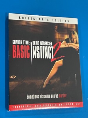 BASIC INSTINCT 2 (Blu-ray) Sharon Stone David Morrissey Charlotte Rampling