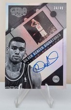 2014-15 Panini Gala Silver Screen Signatures #64 Allan Houston AU 34/49