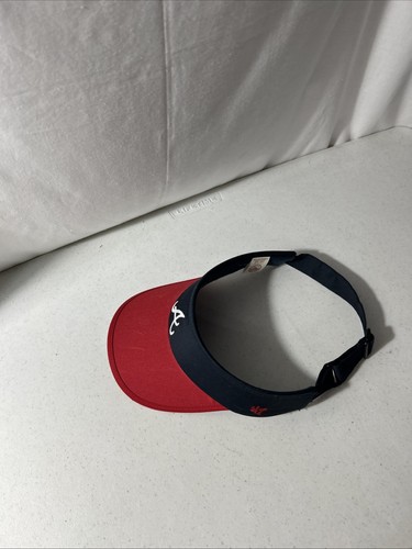 47 Marca Atlanta Braves MLB Correa Ajustable Visera Sombrero - Imagen 4 de 5