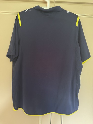Spurs Vintage Shirt 2009-2010. Marine Und Gelb - Bild 5 von 8