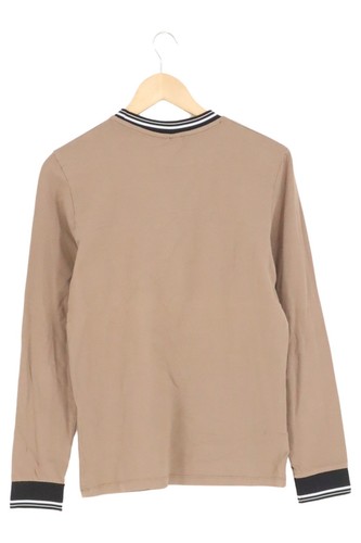 ASOS Langarmshirt Herren Gr. S Beige Basic Rundhals - Bild 2 von 2