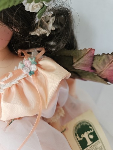Autumn Fairy Vinyl Doll Brown Hair Blue Eyes 14" tight limbs - Picture 7 of 15