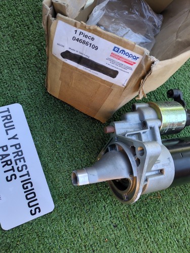 Genuine MOPAR BOSCH STARTER MOTOR CHRYSLER VOYAGER Mk III RG RS 3.3 SS044 NOS - Picture 2 of 11