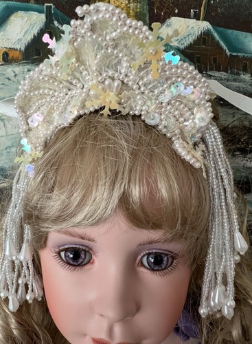 Gloria Vanderbilt Porcelai Doll “Bianca Snow Maiden”LE 246, 32 in, 1998 - Picture 16 of 23