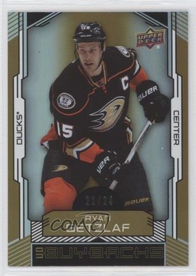 2015-16 Upper Deck Buybacks Gold 21/24 Ryan Getzlaf #8 01qm