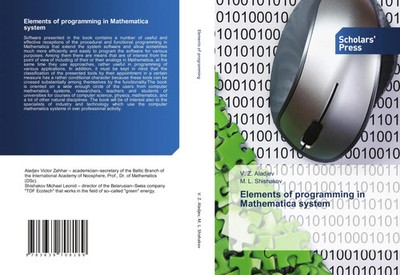 V. Z. Aladjev (u. a.) | Elements of programming in Mathematica system | Buch