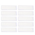 10 Pcs Kartenhülle Sleeves Etikettenhalter Aus Kunststoff Regaletikettenhalter