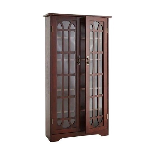 Southern Enterprises Window Pane Media Cabinet