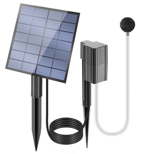 Portable 2 5W Solar Air Pump Eco Friendly Solution for Oxygenating Fish Tanks - Picture 3 of 11