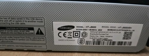 TOP SAMSUNG HT J5500 Heimkino 5.1 Surroundsystem 3D Blu Ray DVD Bluetooth  - Bild 2 von 2