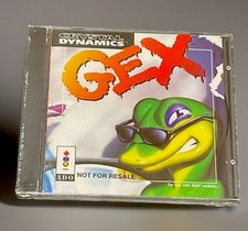 3DO Game Gex -Brand New Factory Sealed Rare U.S Version Panasonic