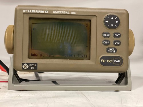 Furuno FA-1502 Monitor Unit for FA-150 Universal AIS w/ Bracket Pwr Cord (For Pa - Picture 18 of 19