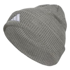 Adidas Mens Team Issue Fold Gray OSFM Beanie Winter Hat Cap Toboggan NEW