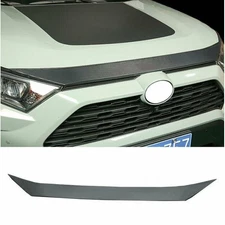 For 2019-2022 Toyota RAV4 Carbon Fiber Front Engine Hood Grille Sticker Trim 1P