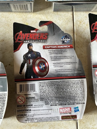 Hasbro LOT Captain America Winter Soldier Avengers Age of Ultron Black Widow etc - Picture 13 of 16