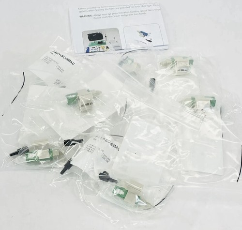 Fast-SC-SMAU SM SINGLEMODE 0,9 MM/0,25 MM LWL-Steckverbinder Beutel mit 60 Stück