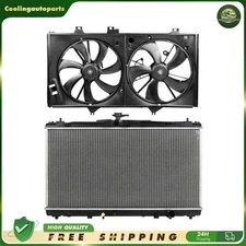 Aluminium Radiator & Radiator Condenser Cooling Kit For 2012-2017 Toyota Camry