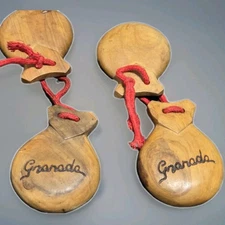 GRANADA Wooden CASTENET/CLACKERS  