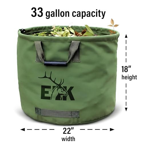 33-Gallon Non Self-Standing Multipurpose Garden Leaf Waste Bag - Durable - Picture 3 of 7