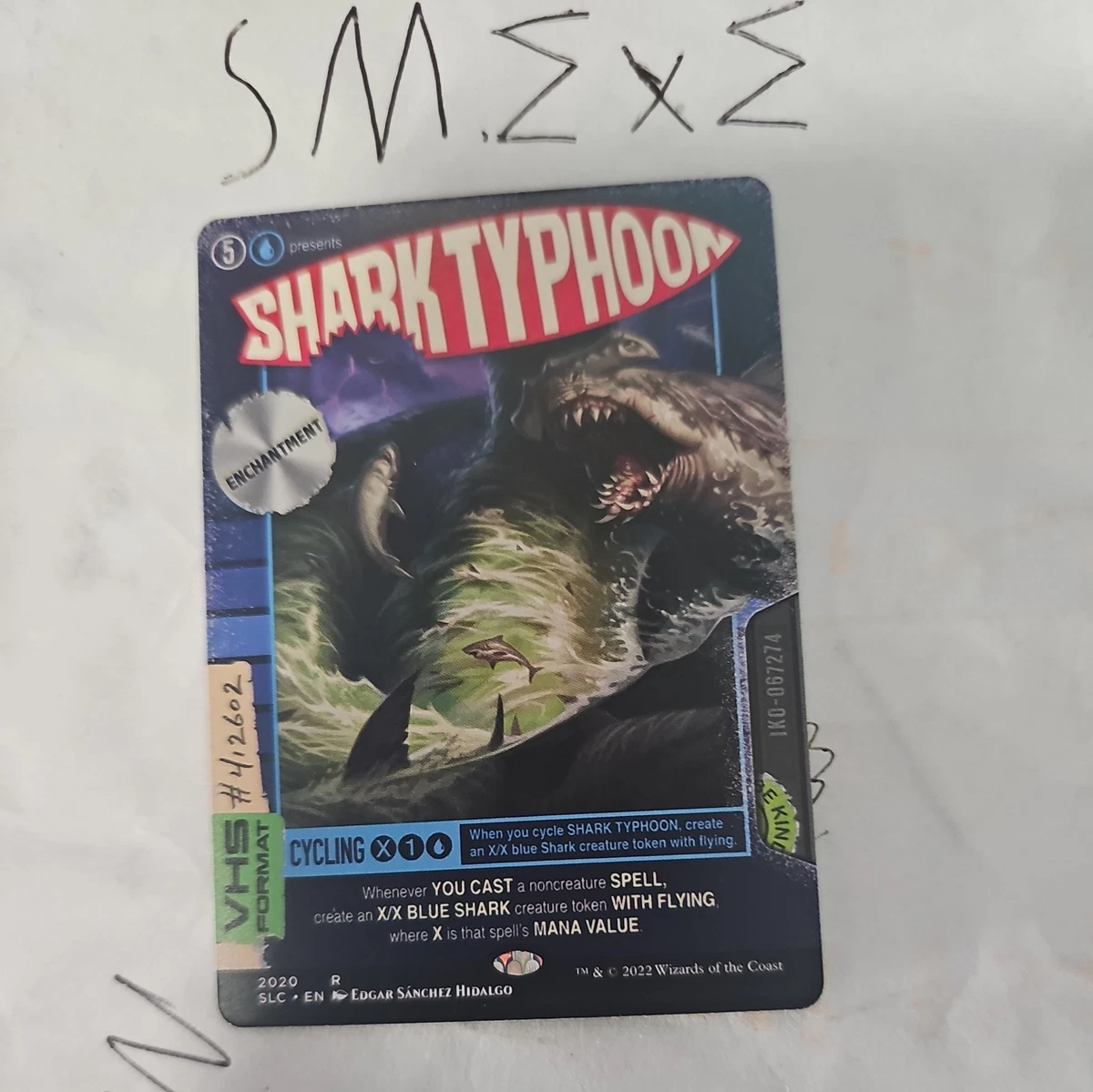 PSA10 サメ台風 Secret Lair Countdown foil Shark Typhoon 2020 Secret Lair Countdown Kit for sale | eBay