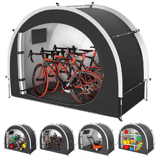 39.4" Larger Storage Shed Tent for Bikes,Motorcycle,ebike,eScooter,Lawn Mower...
