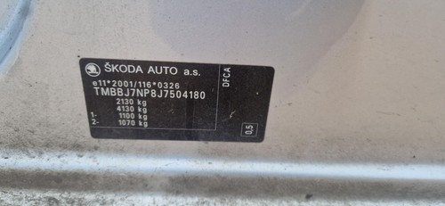 Skoda Superb MK3 B8 Kofferraum Innenraum Lampe Leuchte x1 - Bild 9 von 10