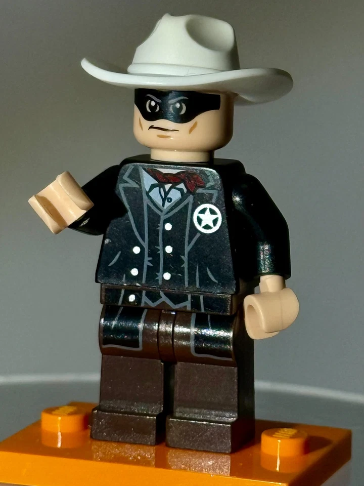 LEGO: "El Llanero Solitario" (tlr001) Minifigura ~ Raro ~ EXCELENTE Foto 3 de 4