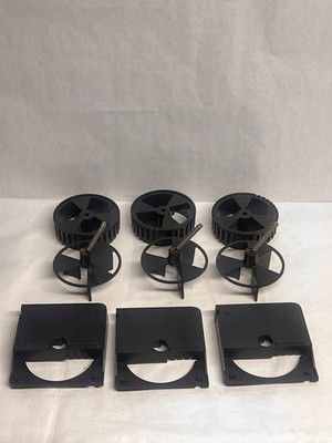 3x RARE Uturn GUMBALL Tumbler Insert Vending Machine Replacement Part U-Turn