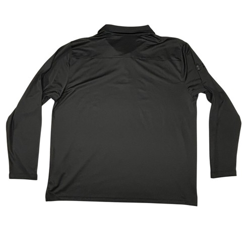 Under Armour HeatGear Mens Size 4XL Polo Golf Tennis Activewear Long Sleeve - Picture 6 of 7