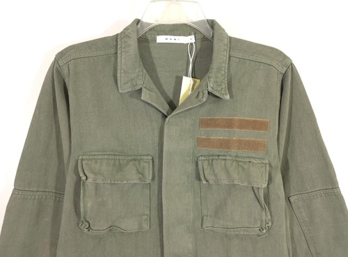 Chaqueta militar verde militar vintage MNML para hombre talla S nueva con etiquetas - Imagen 9 de 20