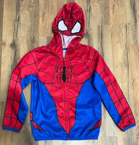 Boy’s Size 7 Size 6-7 Coat LOT of 3 Jacket Cold Weather Zip Up Spiderman - Picture 7 of 17
