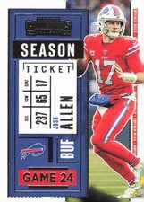 2020 Panini Contenders #90 Josh Allen
