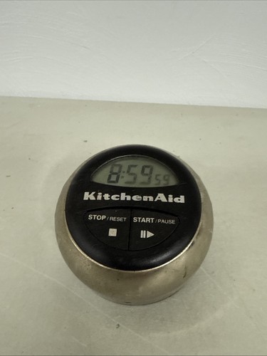 Kitchen Aid Digital Kitchen Timer Blue & Chrome Cooks Series - Picture 5 of 7