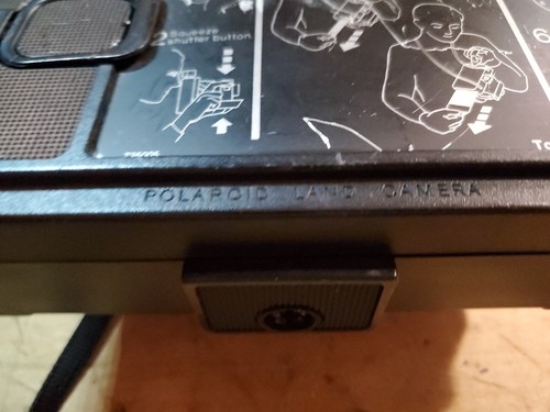 Vintage Polaroid "The Reporter" Colorpack Folding Land Camera W/strap. Untested - Picture 8 of 8