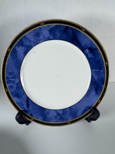 Set of 9 Retroneu Blue Garland Salad Plates USED SEE PICS - Picture 12 of 20