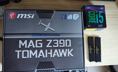 Bundle PC: Intel CPU I5 9400F - MSI Z390 Tomahawk - Corsair DDR4 16GB