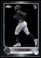 2022 Topps Chrome Update Joe Dunand Rookie Miami Marlins #USC192