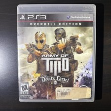 Army of Two The Devil's Cartel Overkill Edition PlayStation 3 PS3 Video games