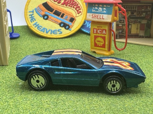 1983 Hot Wheels QUICK TRIK Ferrari Blue Race Bait 308 Ultra Hots UH Street Beast - Picture 6 of 15